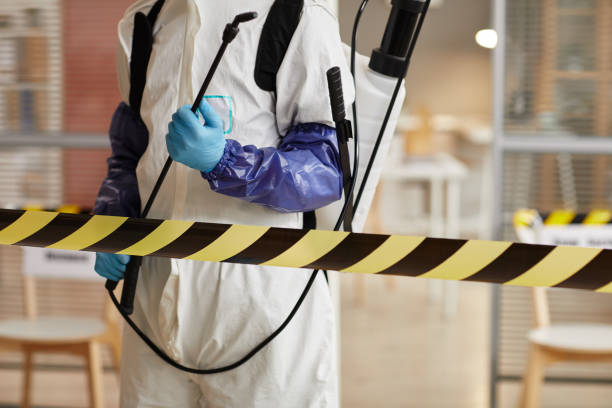 Professional Blood Cleanup technician working in Bretton Woods, NH